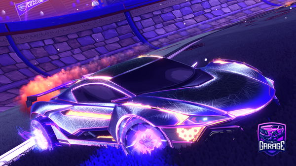 A Rocket League car design from yslx