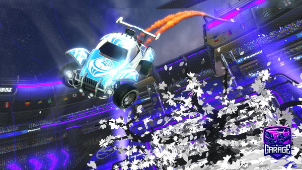 A Rocket League car design from Classhyyy