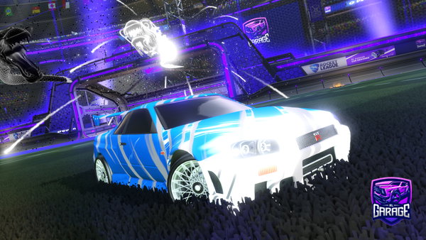 A Rocket League car design from Maicorn9999