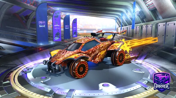 A Rocket League car design from AndrewWalker