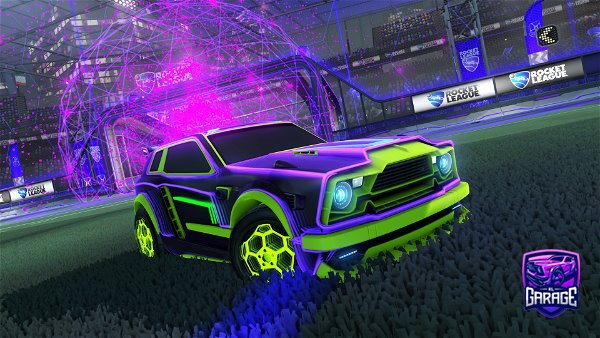 A Rocket League car design from Whatopping