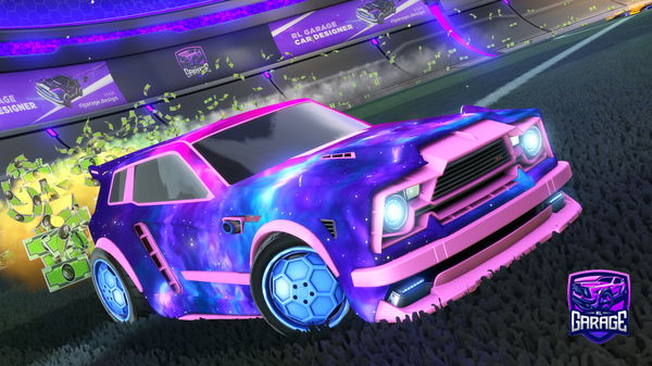 A Rocket League car design from IsakTheNerd