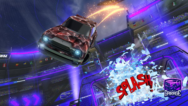 A Rocket League car design from Black_Heart