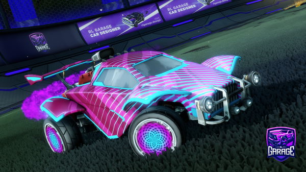 A Rocket League car design from GoFlyers34