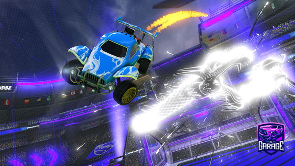 A Rocket League car design from C0mplExsnowy