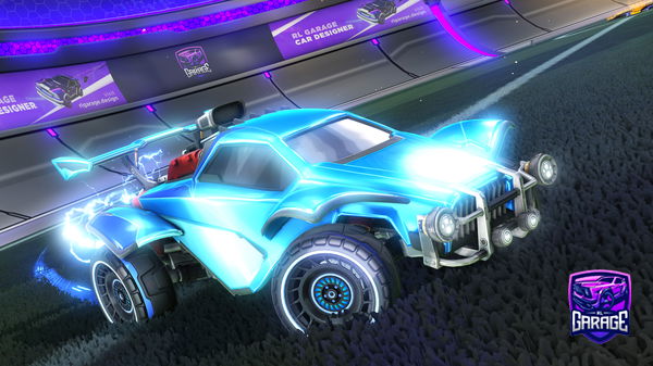 A Rocket League car design from MyEpicIsTDOWG988