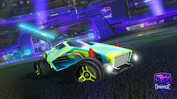 A Rocket League car design from Fishy_king243