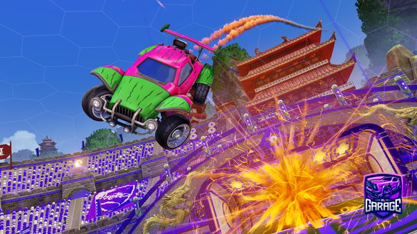 A Rocket League car design from hiimjak