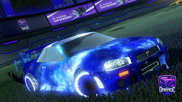 A Rocket League car design from shota_4k