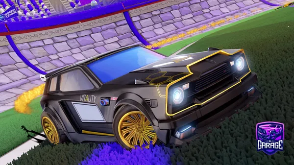 A Rocket League car design from isb_