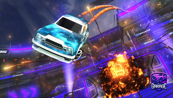 A Rocket League car design from LockOP22