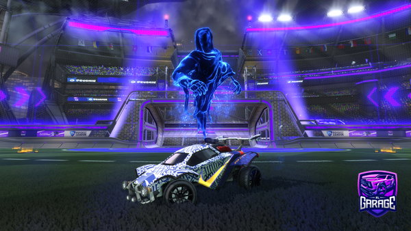 A Rocket League car design from ItzMegaDrip