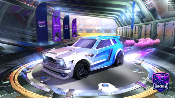 A Rocket League car design from 6jra