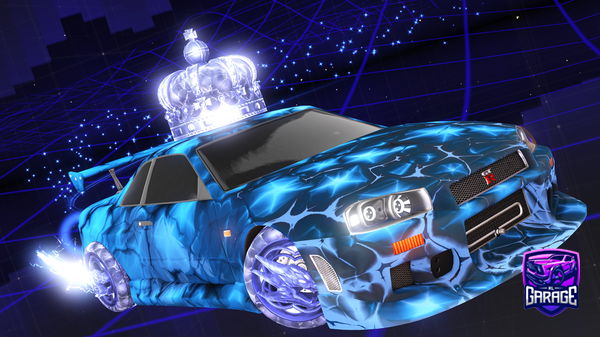 A Rocket League car design from OmegaActive