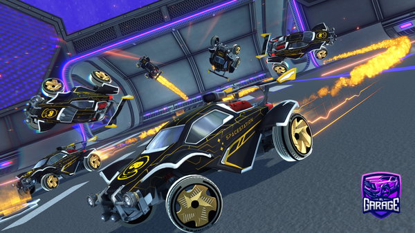 A Rocket League car design from TY1P1CALK1D