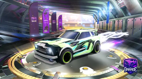 A Rocket League car design from Lacky_zd2