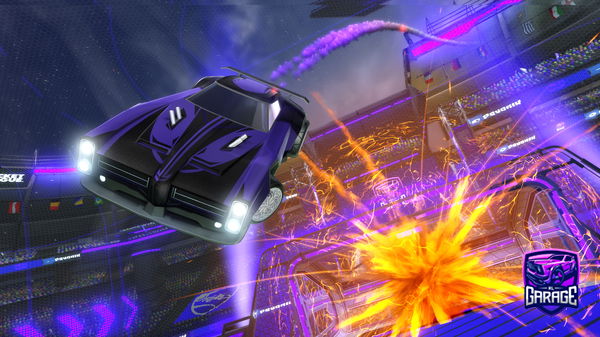 A Rocket League car design from Hypzz