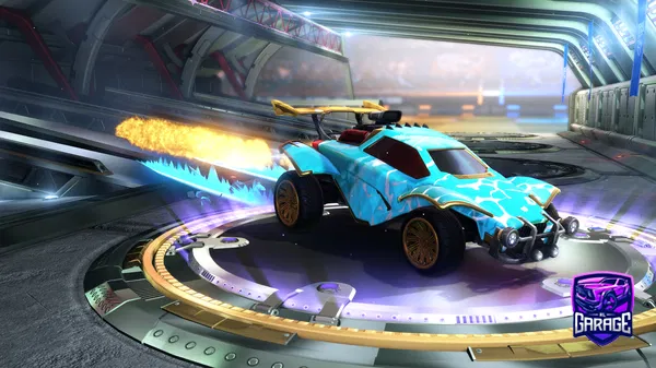 A Rocket League car design from 99Riverr99