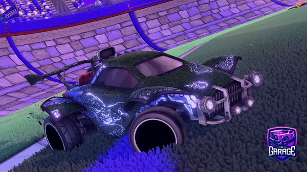 A Rocket League car design from wataya