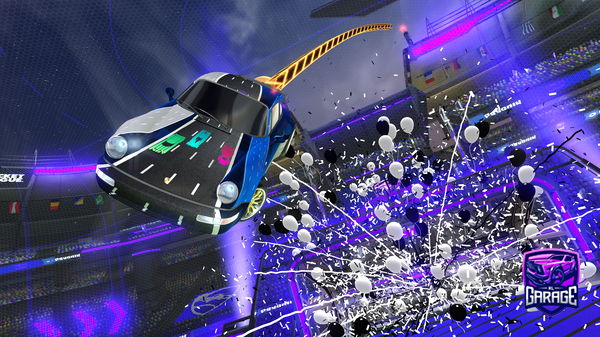 A Rocket League car design from raginteen