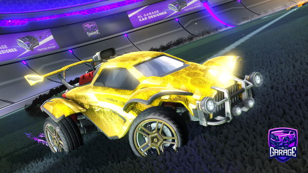 A Rocket League car design from sebyboy34