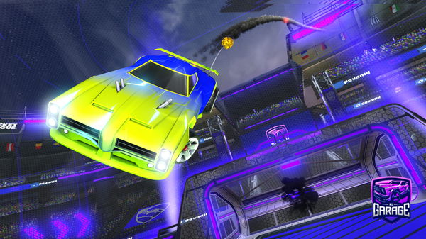 A Rocket League car design from Demomeforafreebm1