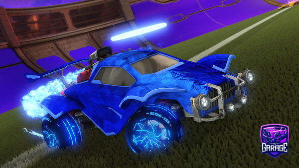 A Rocket League car design from xYousha