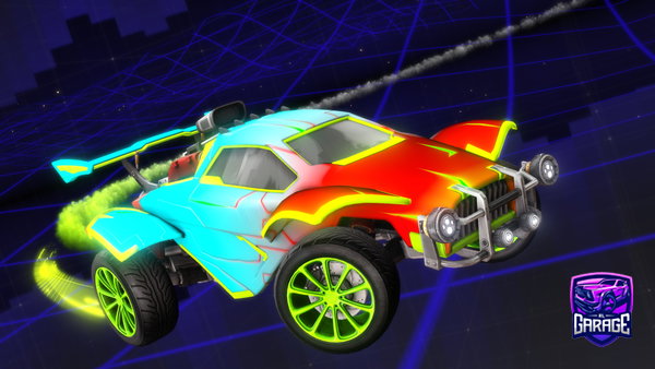 A Rocket League car design from Mister-sushi