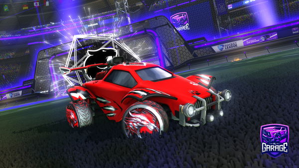 A Rocket League car design from thisismyusername2