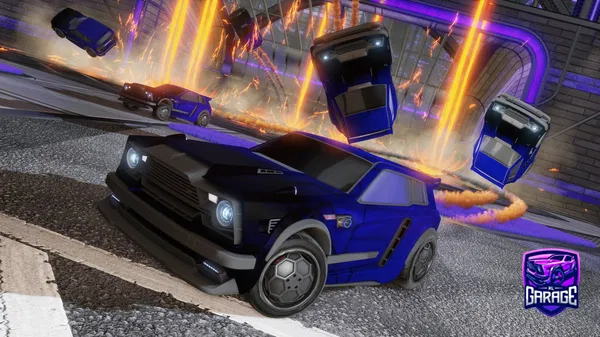 A Rocket League car design from Stektkalkun