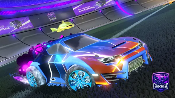 A Rocket League car design from wibbleWobble454