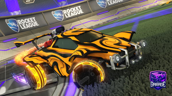 A Rocket League car design from Mixer_Headed