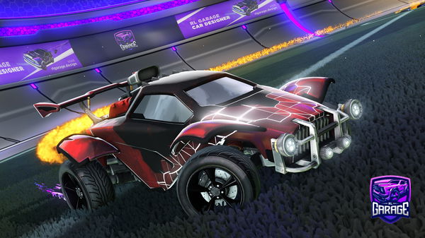 A Rocket League car design from Frostyyrll