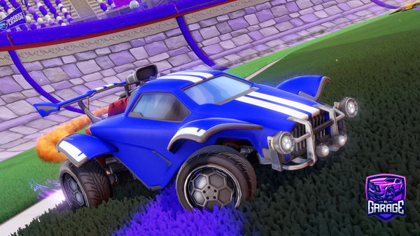 A Rocket League car design from Bananasfc22