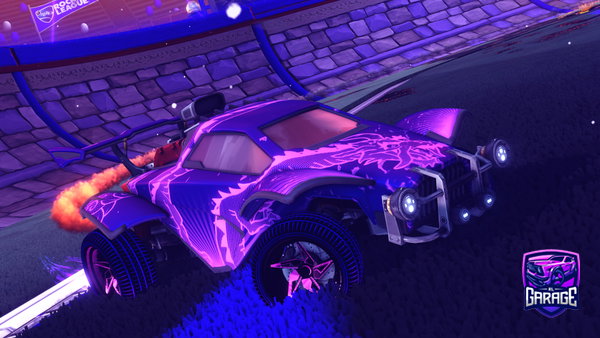 A Rocket League car design from chngs