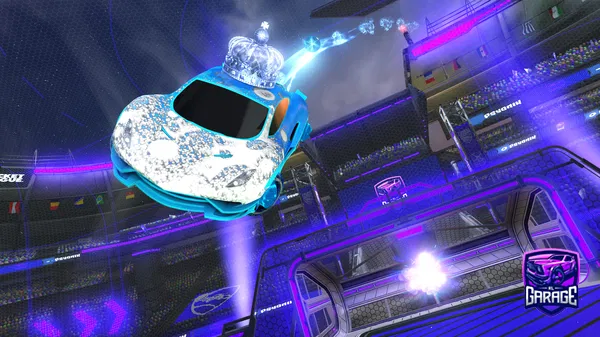 A Rocket League car design from Aominshah