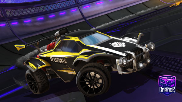 A Rocket League car design from Sunblok