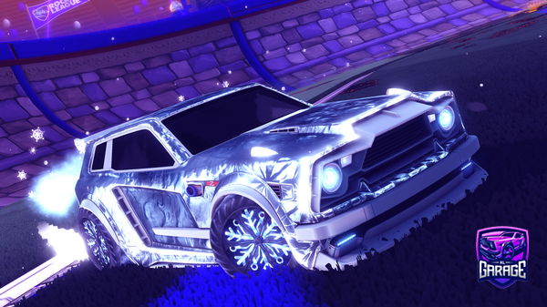 A Rocket League car design from shiranko