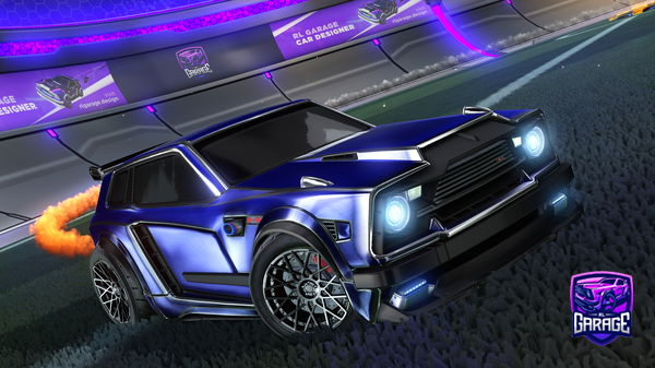 A Rocket League car design from Nono_PassTek