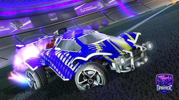 A Rocket League car design from X_pro207