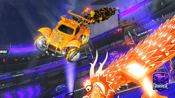 A Rocket League car design from Vib1nDin0