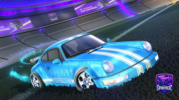 A Rocket League car design from superchitarra