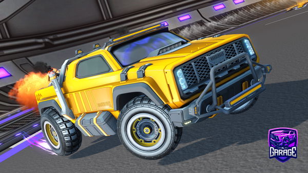 A Rocket League car design from ThatTaki567