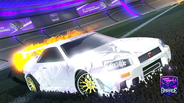 A Rocket League car design from Tr1m3r