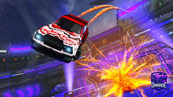 A Rocket League car design from Savyma