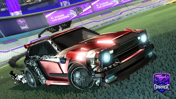 A Rocket League car design from boooooooiii