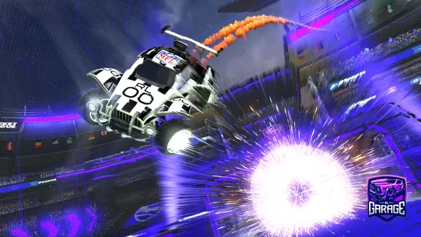 A Rocket League car design from darksito