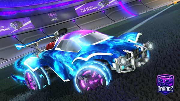 A Rocket League car design from Gravity37