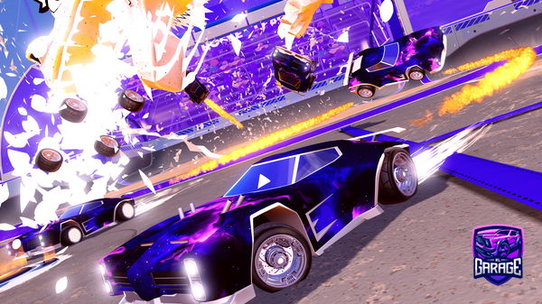 A Rocket League car design from rocketleagueMixam746