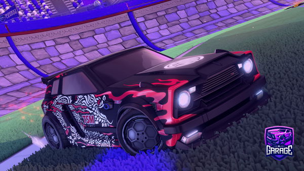 A Rocket League car design from KhiJ18